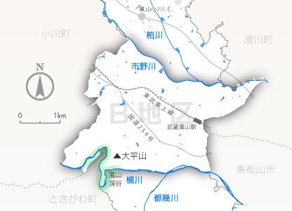 B地区Map