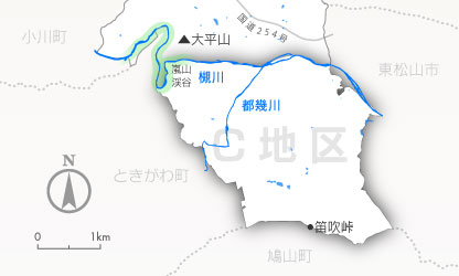 C地区Map