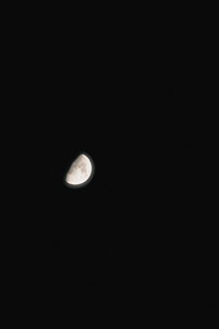 十日夜の月｜写真